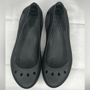 Crocs Womens Kadee Ballet Flats Slip On Comfort Sandals Shoes W8